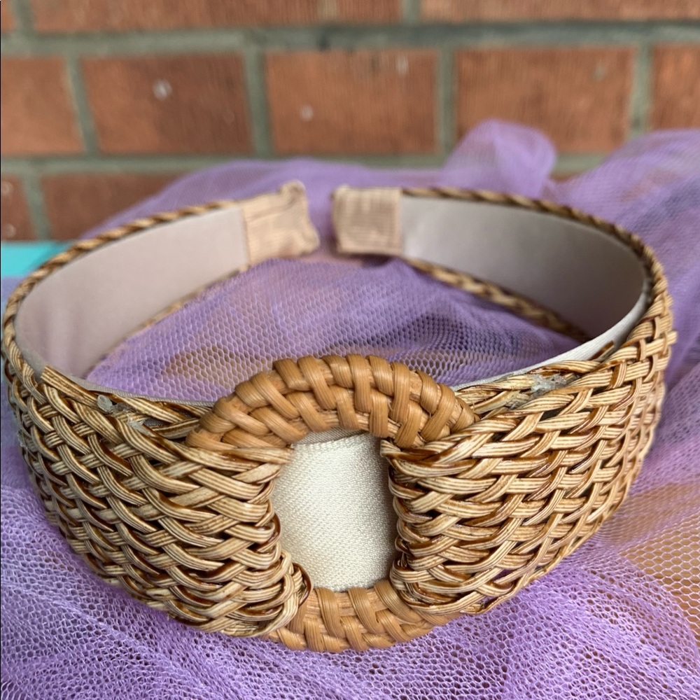 🌼Straw & RATTAN Woven Headband